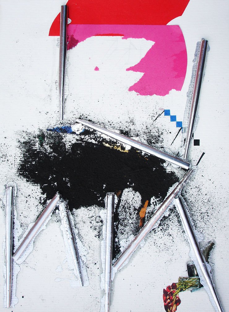 Collage Anonymous objects,2013                                                  (chair)