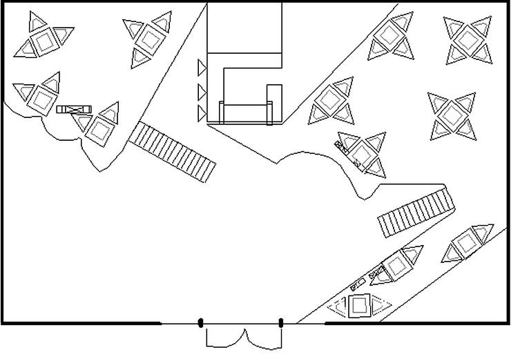 plan of  upstairs